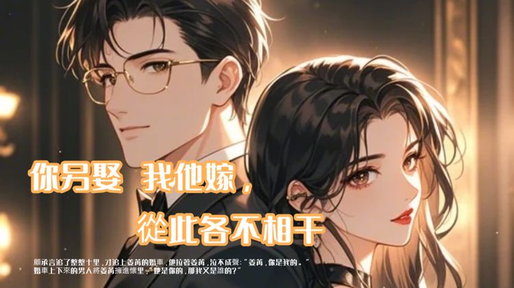 你另娶我他嫁，從此各不相干