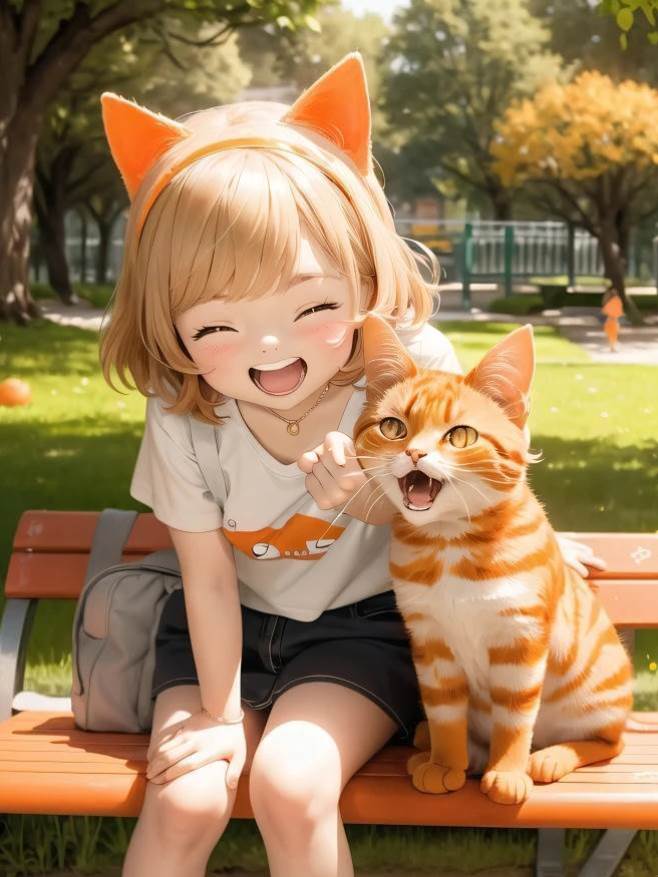 霸總變成橘貓之后