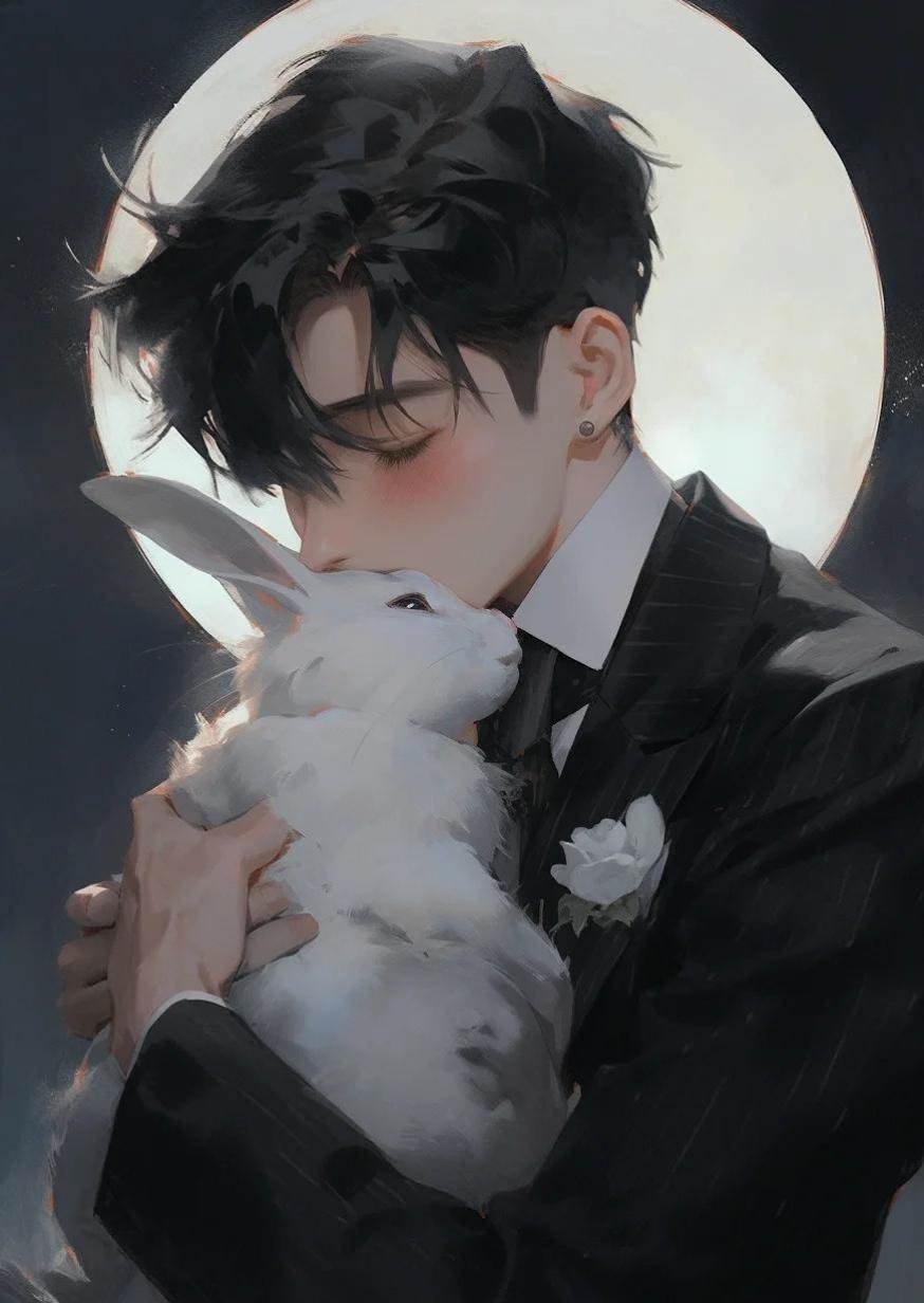 大佬養了三年的紙片兔子逃跑啦