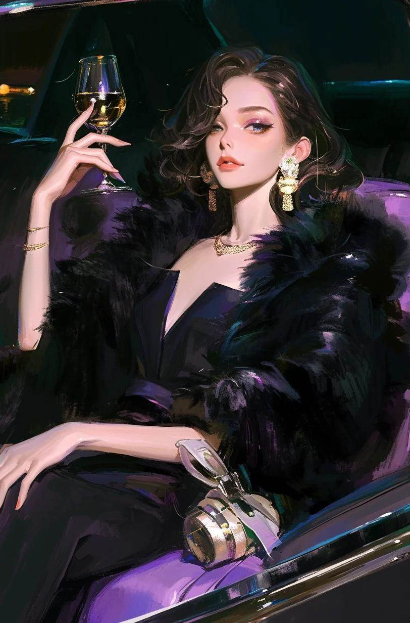 白富美正在花錢路上