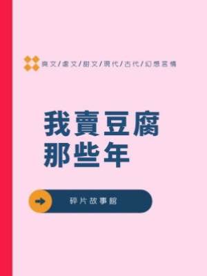 我賣豆腐那些年