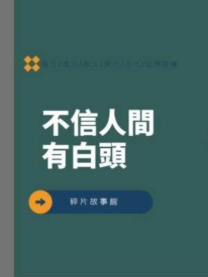 不信人間有白頭