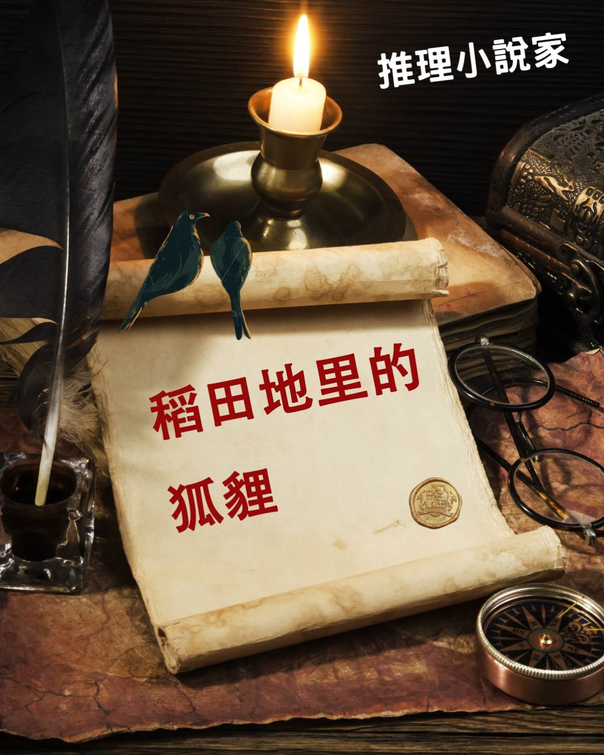 稻田地里的狐貍