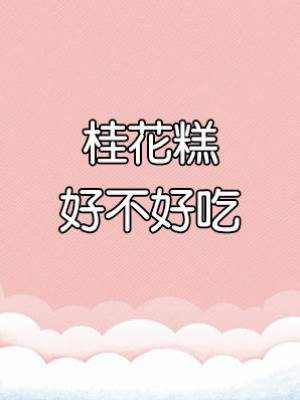 桂花糕好不好吃