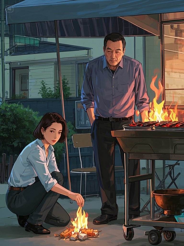 鄰居賣露天燒烤擾民