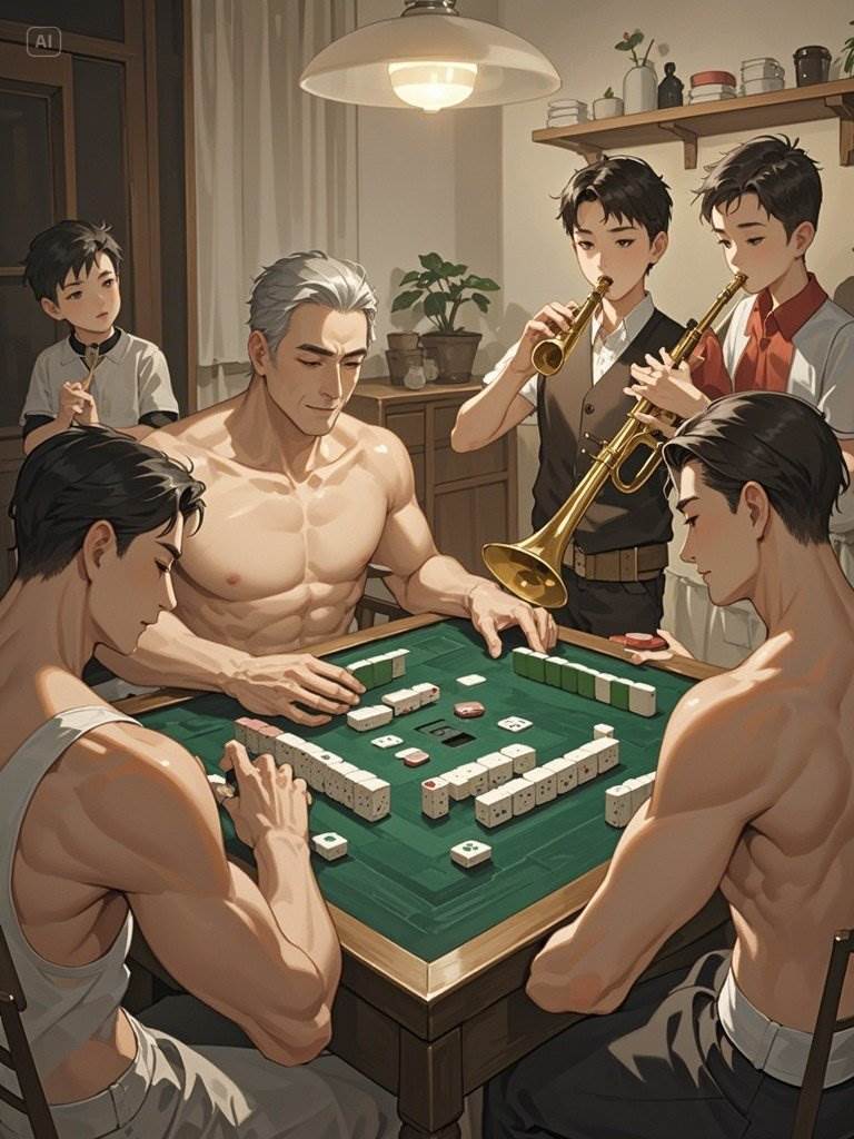 我給鄰居吹嗩吶