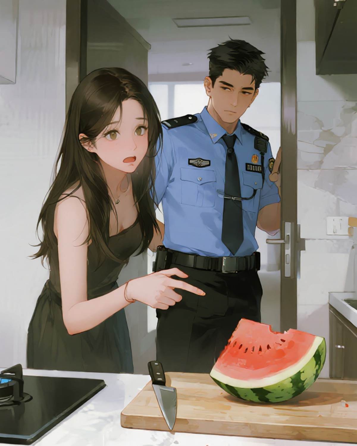 菌子中毒后，我泡到了出警警官