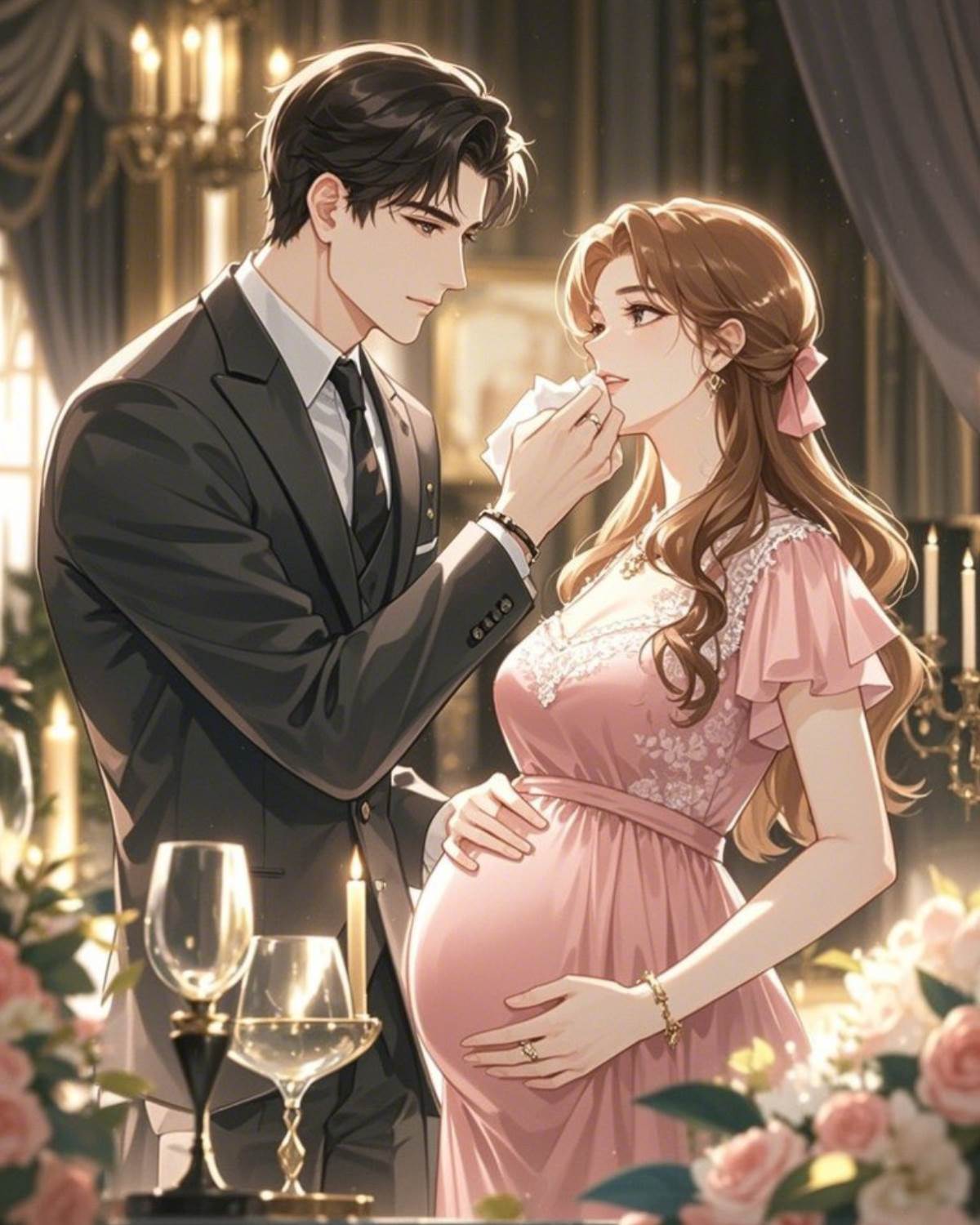 孕期掉眼淚，大佬溫柔低哄放肆寵