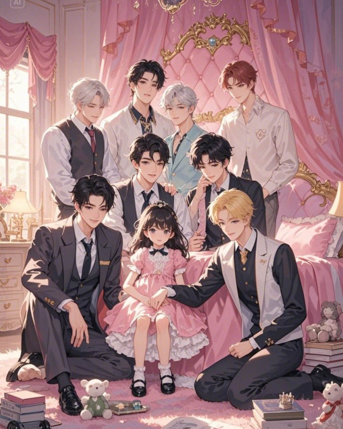 回歸豪門，八個哥哥獨寵我