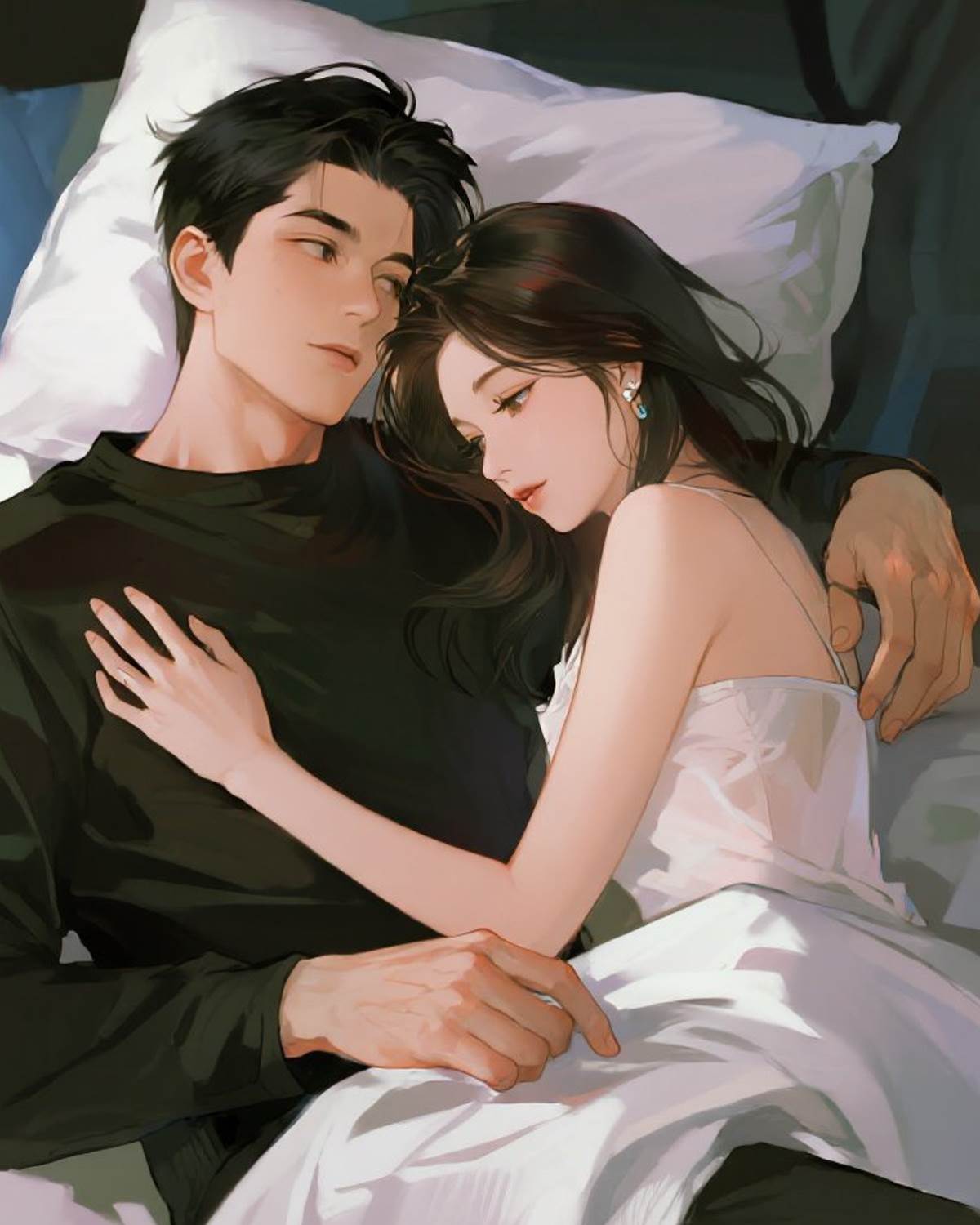 和陰濕反派一起被困后