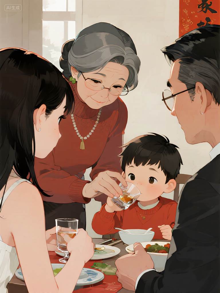 頭孢配酒，全家送走