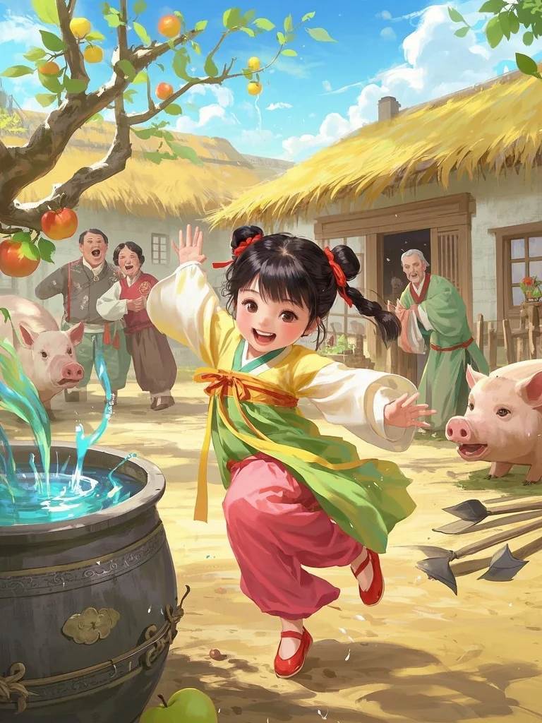 團寵福女：農家甜寶有空間