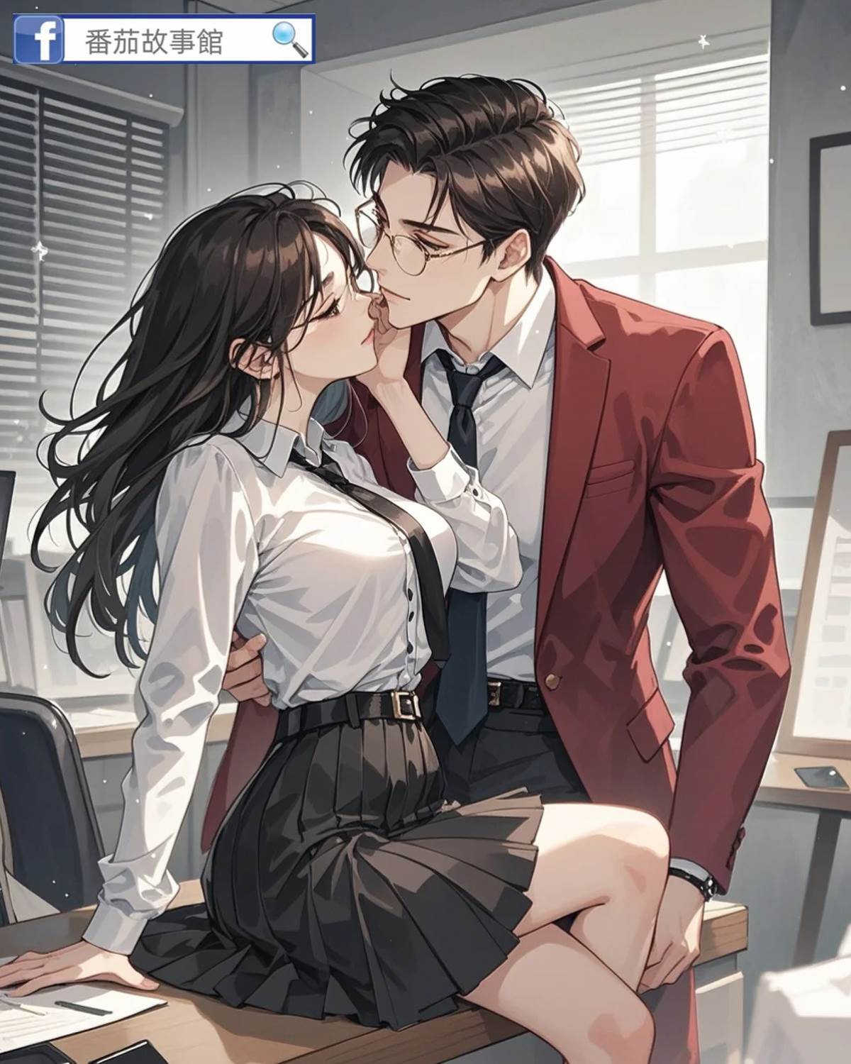 三朵桃花一起開