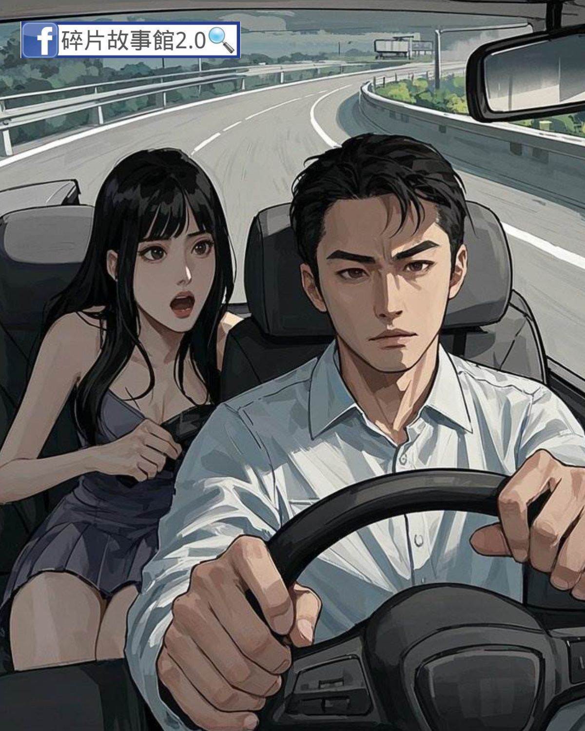 剎車失靈，老公和白月光上西天