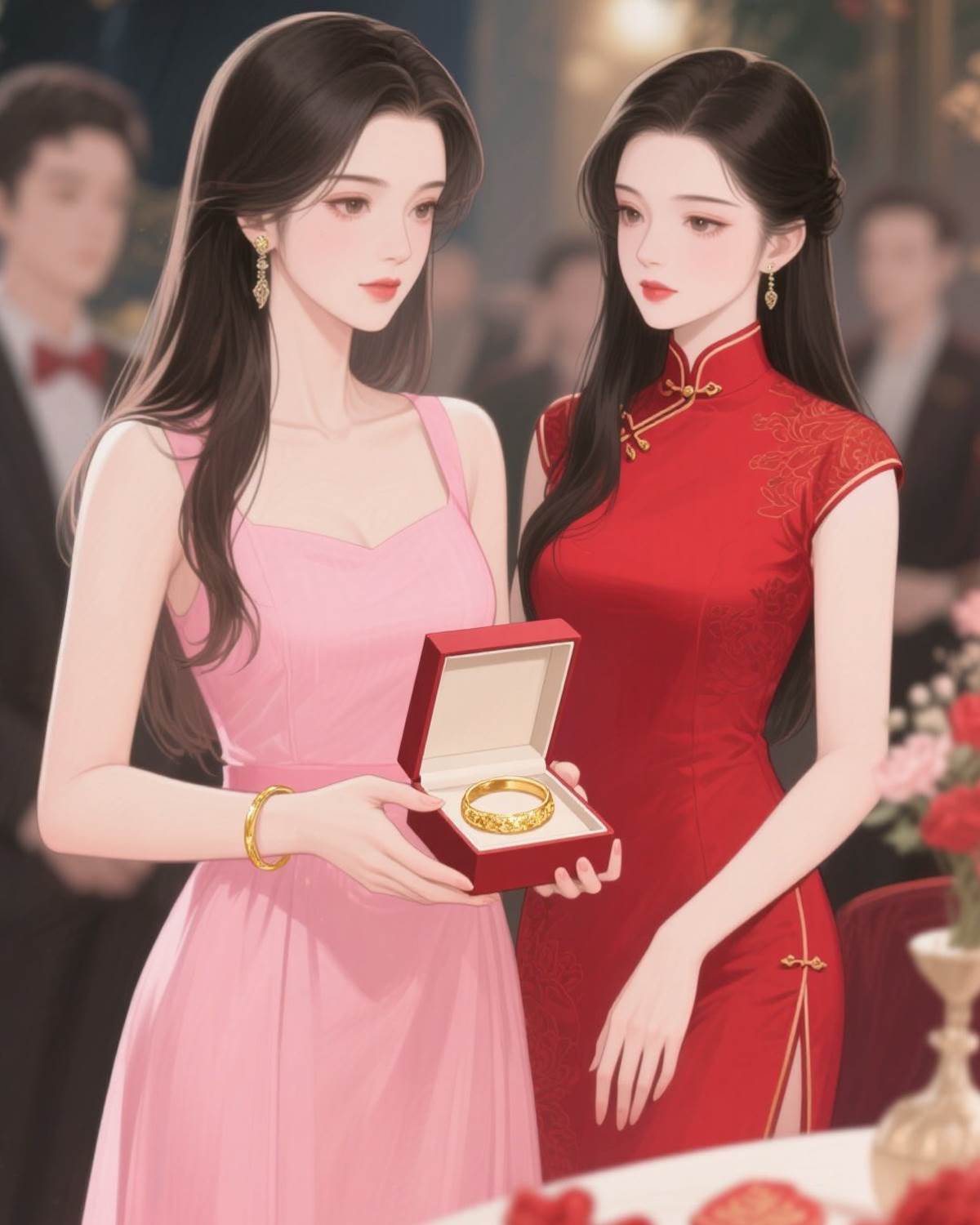 訂婚當天，大嫂讓我補金子差價