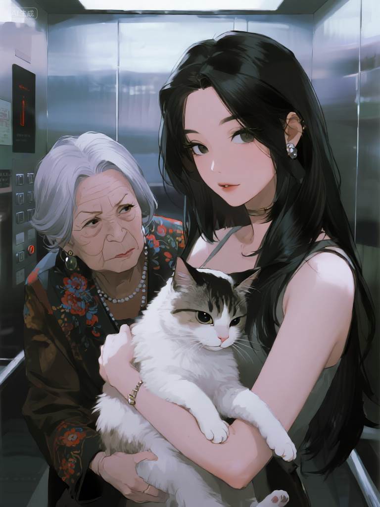 愛穿高跟鞋的老太太