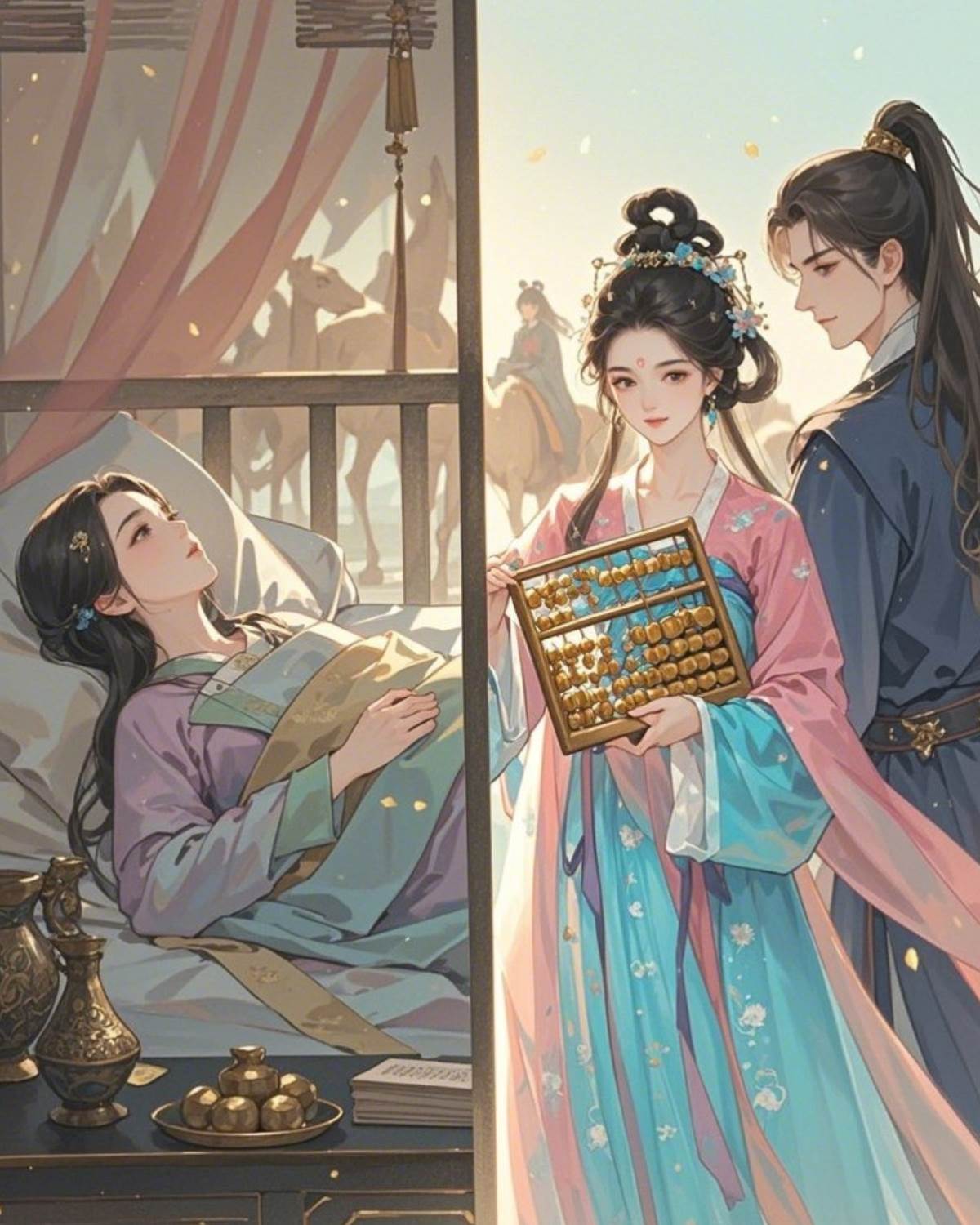 主母重生后，一心搞錢獨自美麗