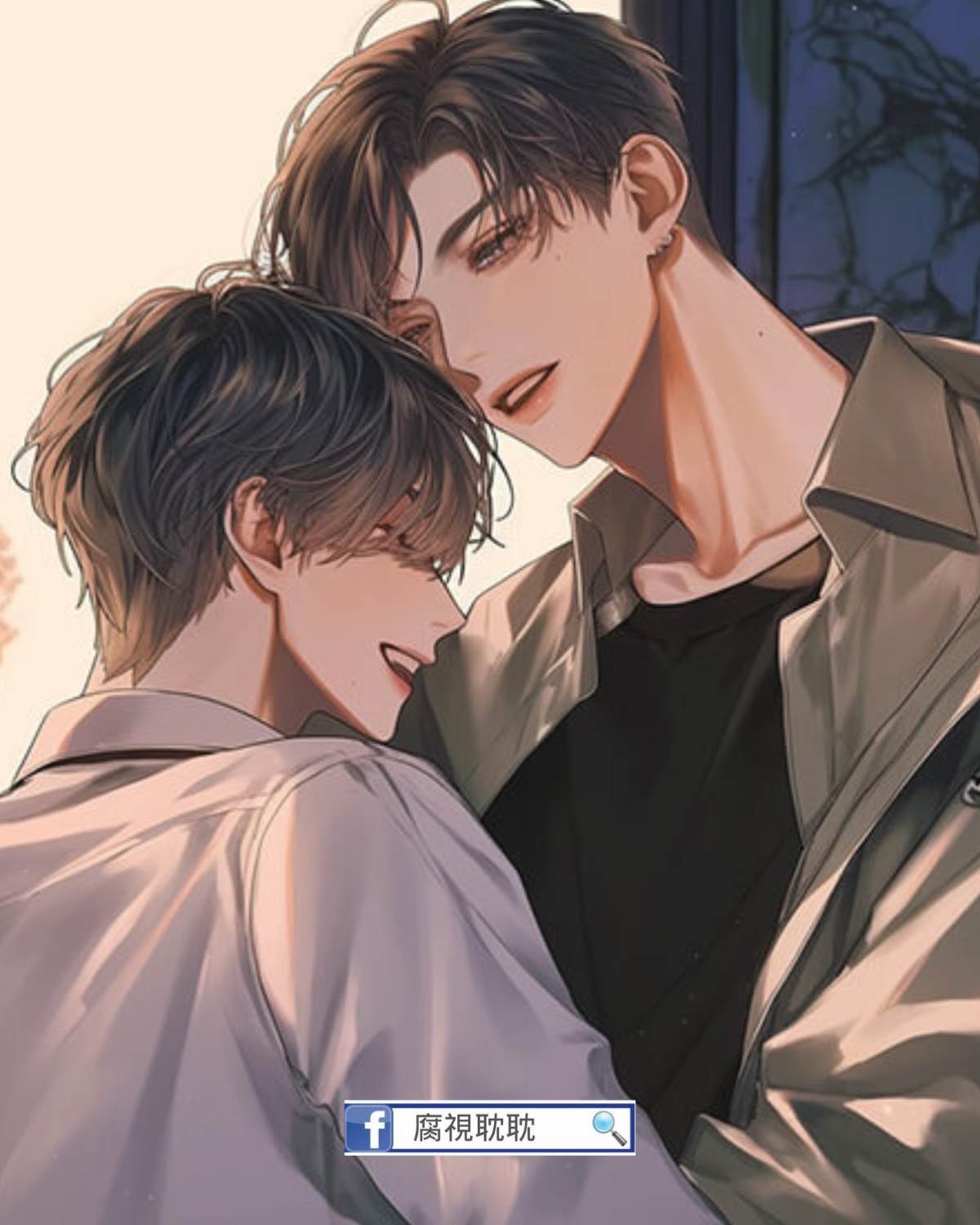 被暗戀的男神偷窺了