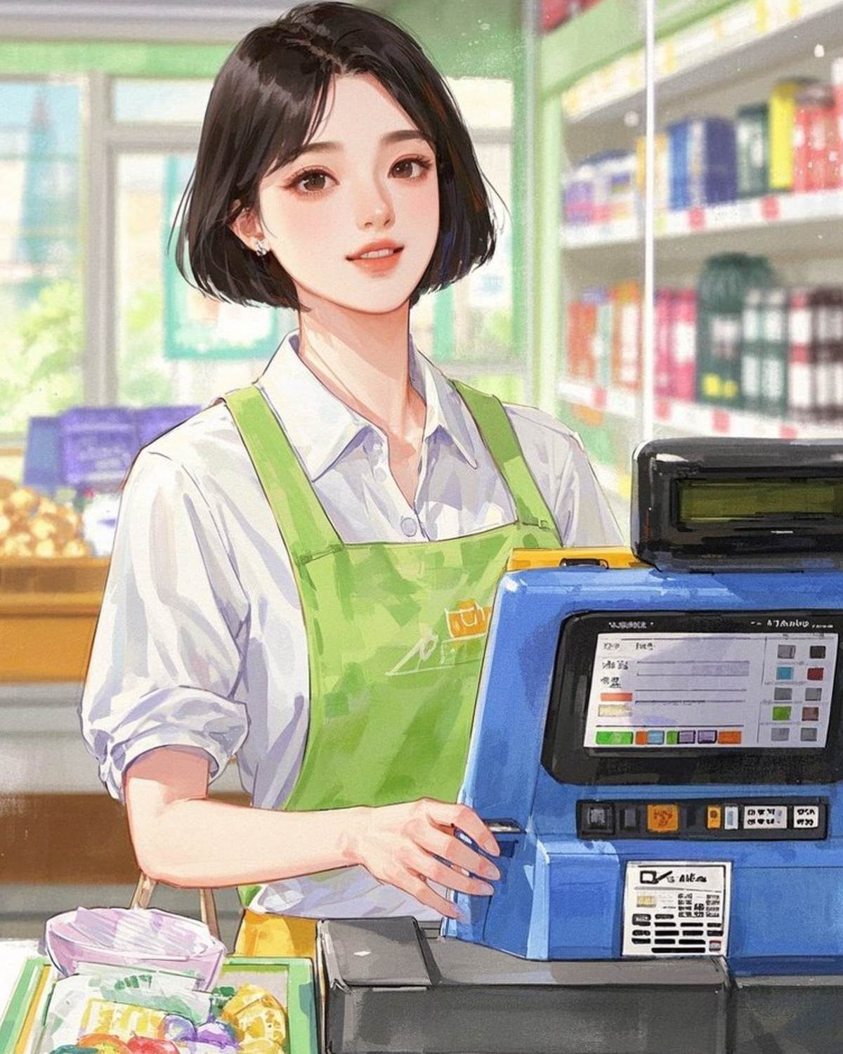 我在恐怖游戲開超市