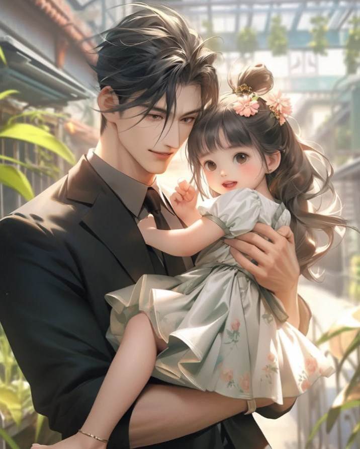 他結婚了，有個很漂亮的女兒