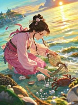 穿成趕海小福女，擺爛後被團寵了