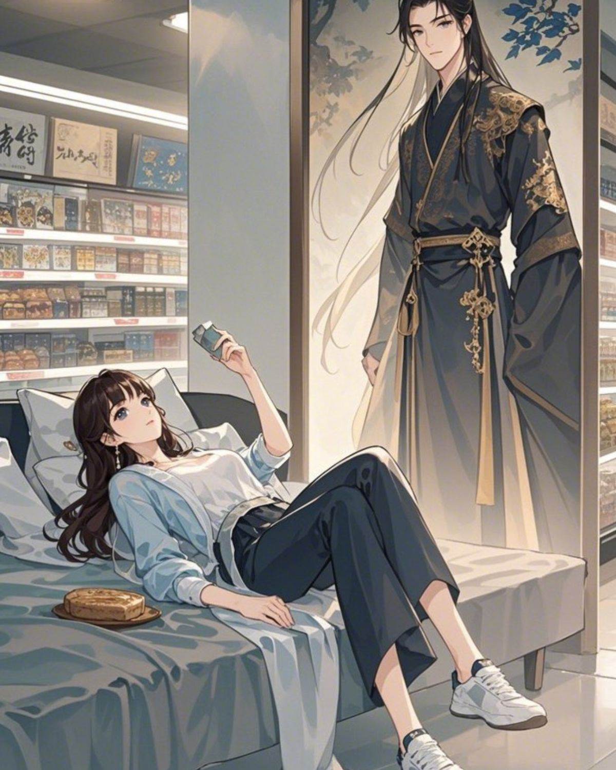 古畫通今，我囤貨嬌養反派異姓王