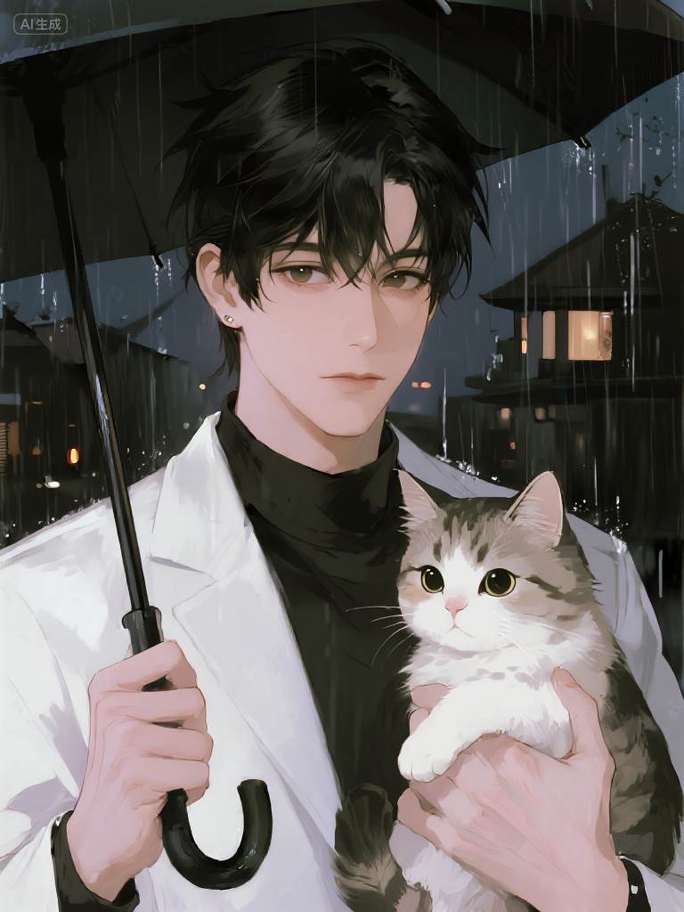 總裁撿到笨貓貓