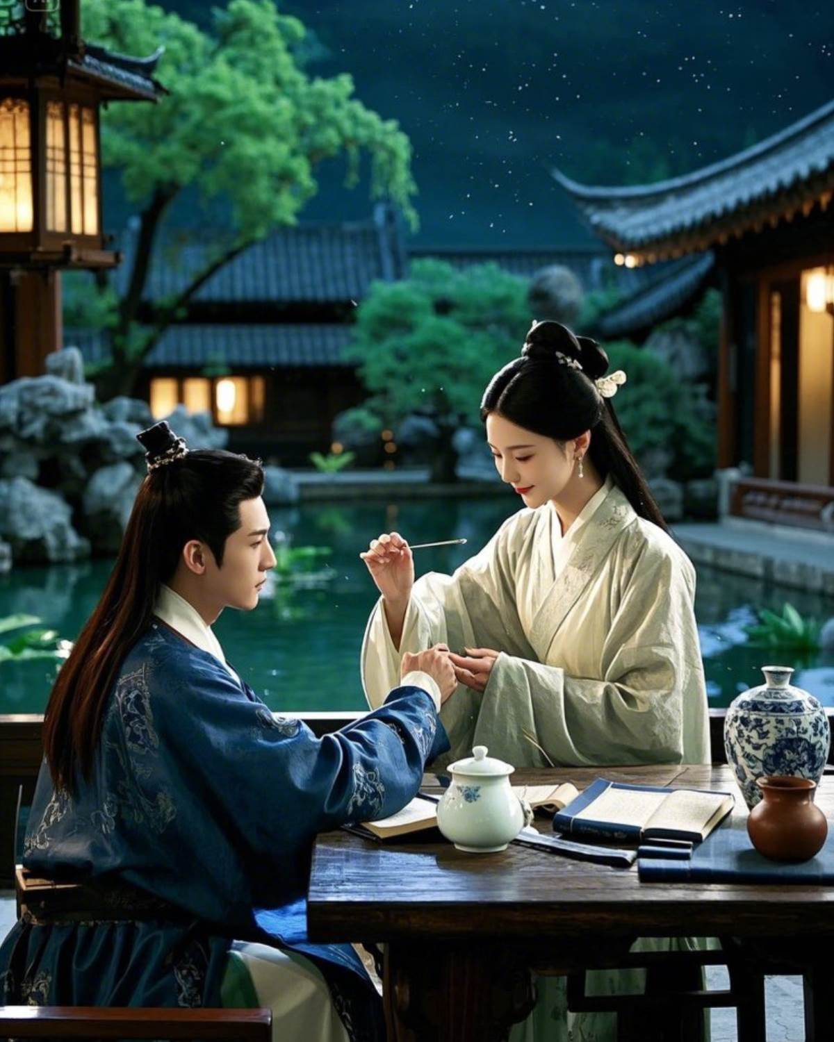 我命薄你福厚，天生是一對