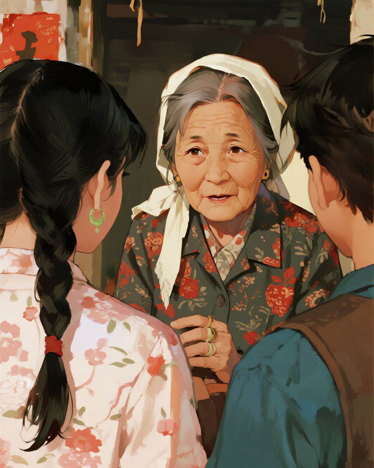 六零極品老太：你你還有你跪下！