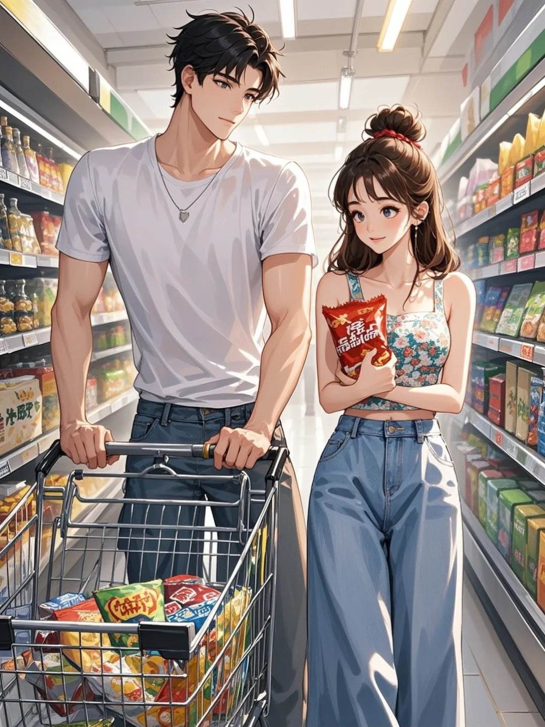 電梯里的「藍」朋友