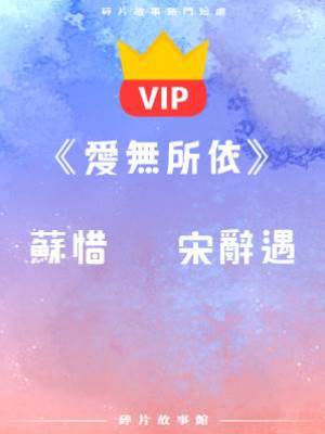 《愛無所依》蘇惜   宋辭遇