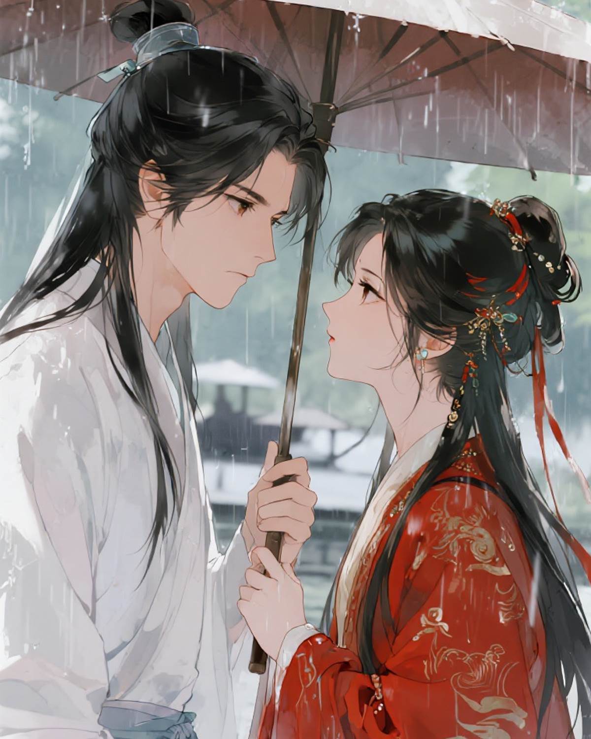 西湖邊的白公子