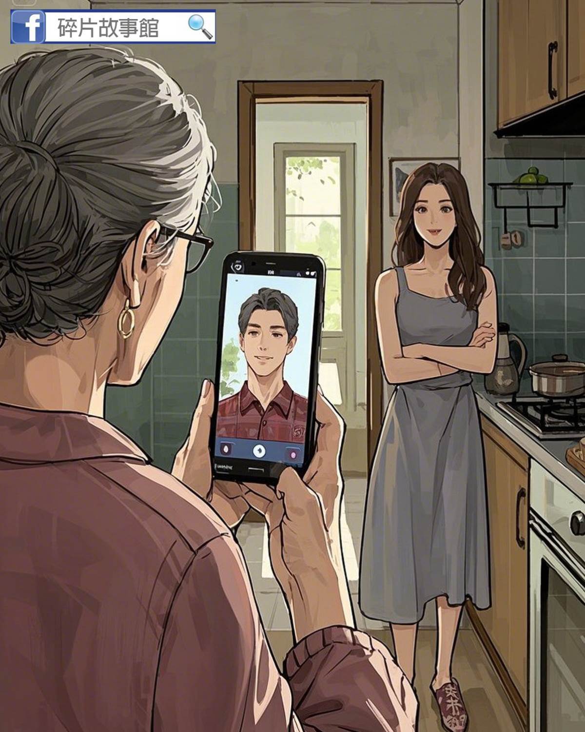 婆婆以為我患了絕癥