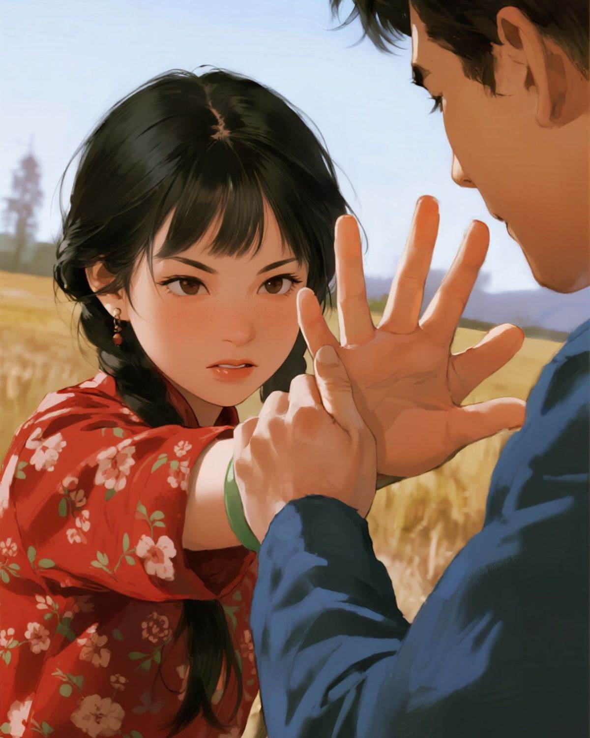 騙我下鄉的渣男賤女，被我揍了