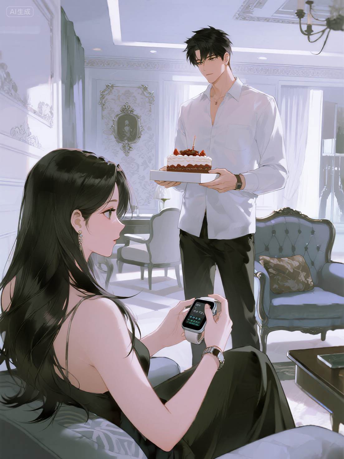 老公送我手表，我讓他滾出家門