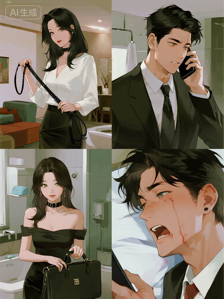 把老公的助興皮鞭換成了倒刺款