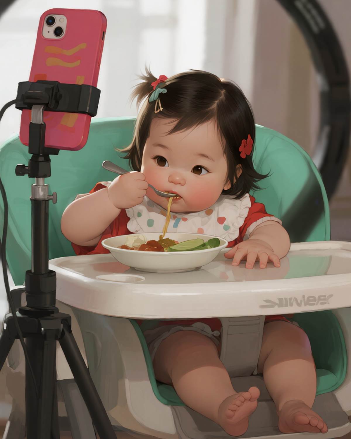 網紅吃播寶寶的復仇