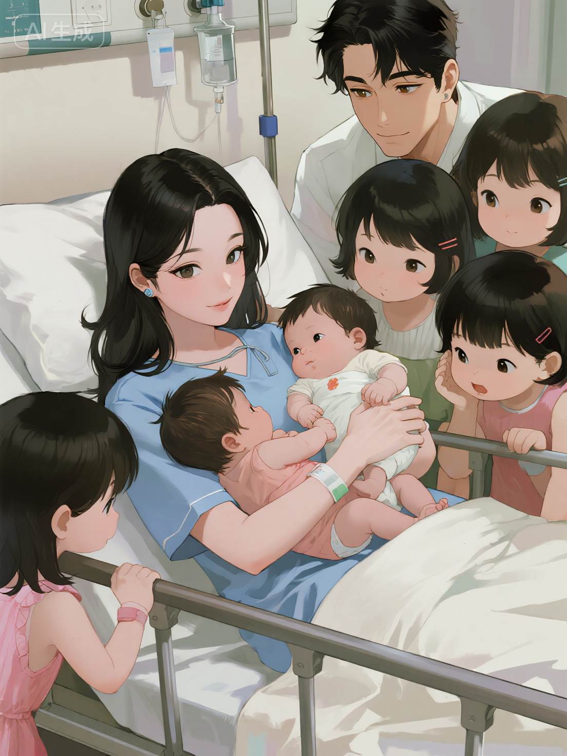 他十代單傳，別慌，我祖傳就是能生