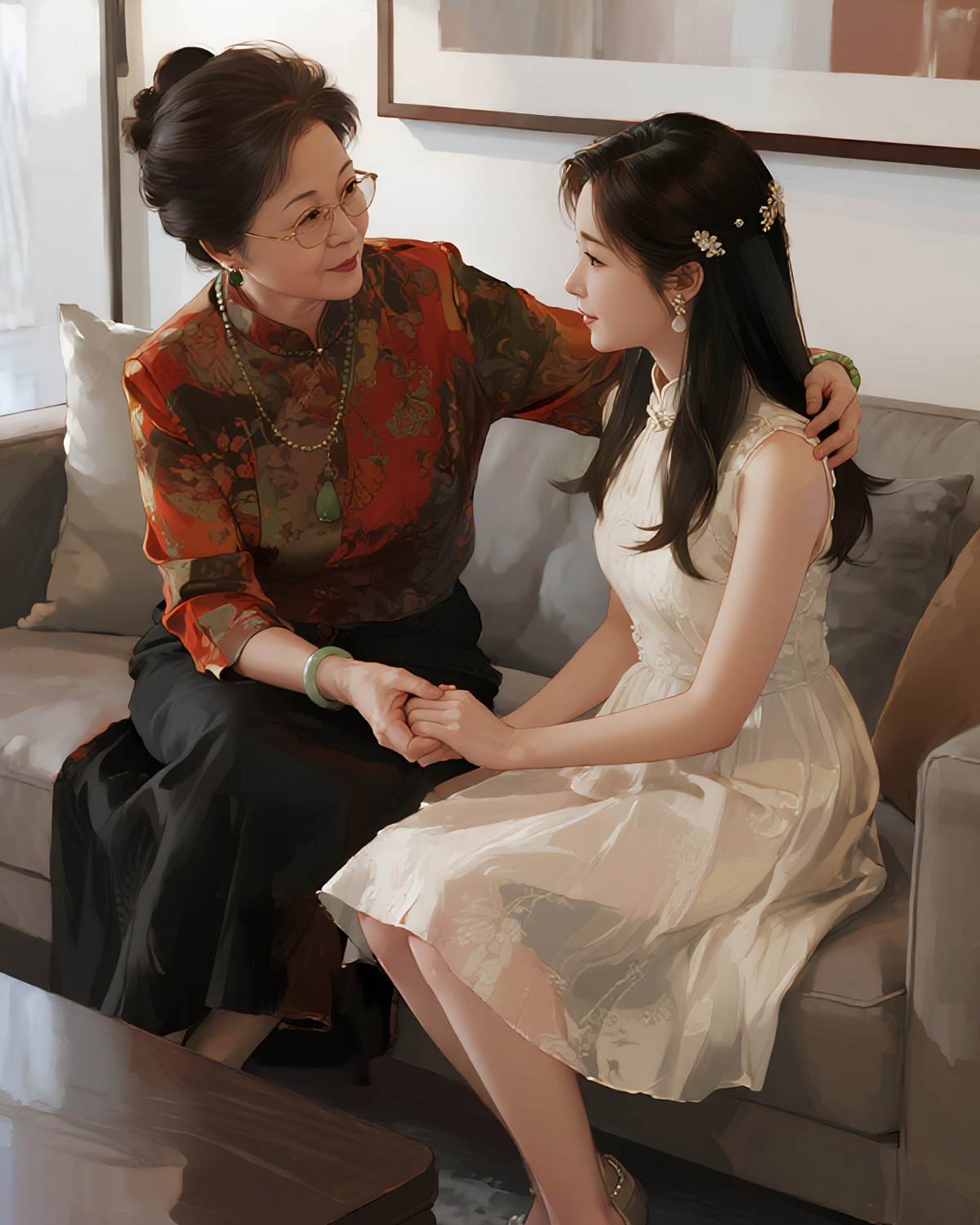 住手！別摸我婆婆的狐貍尾巴！