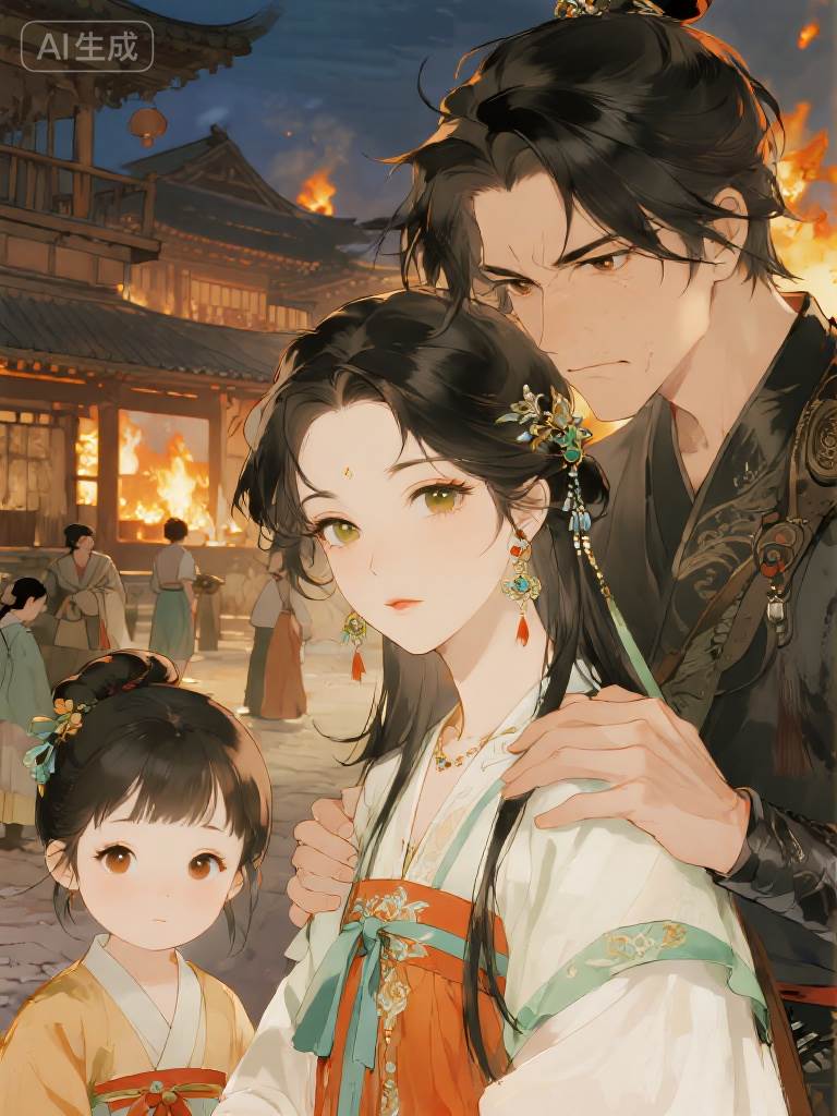 公主被劫到了山寨后，生下了我