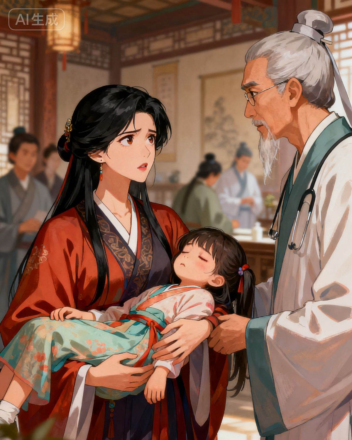 娘親都休夫了，誰還慣著渣爹啊？