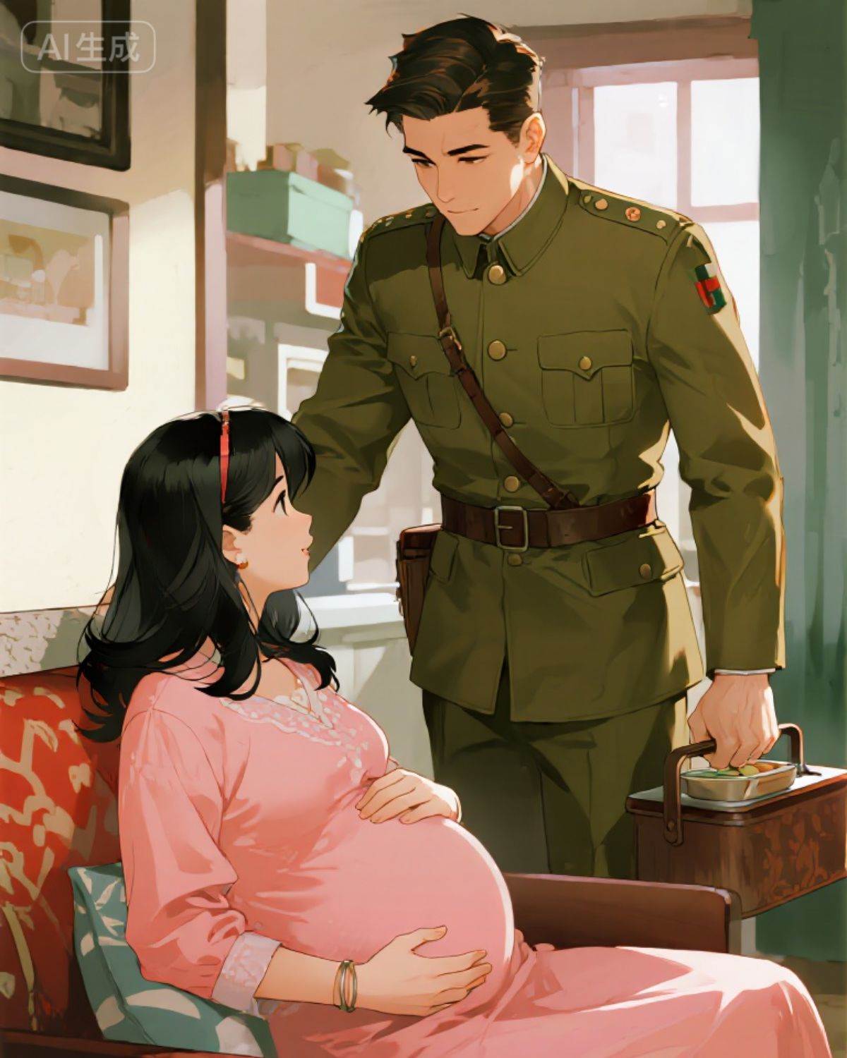 為報恩，丈夫把孩子送給戰友