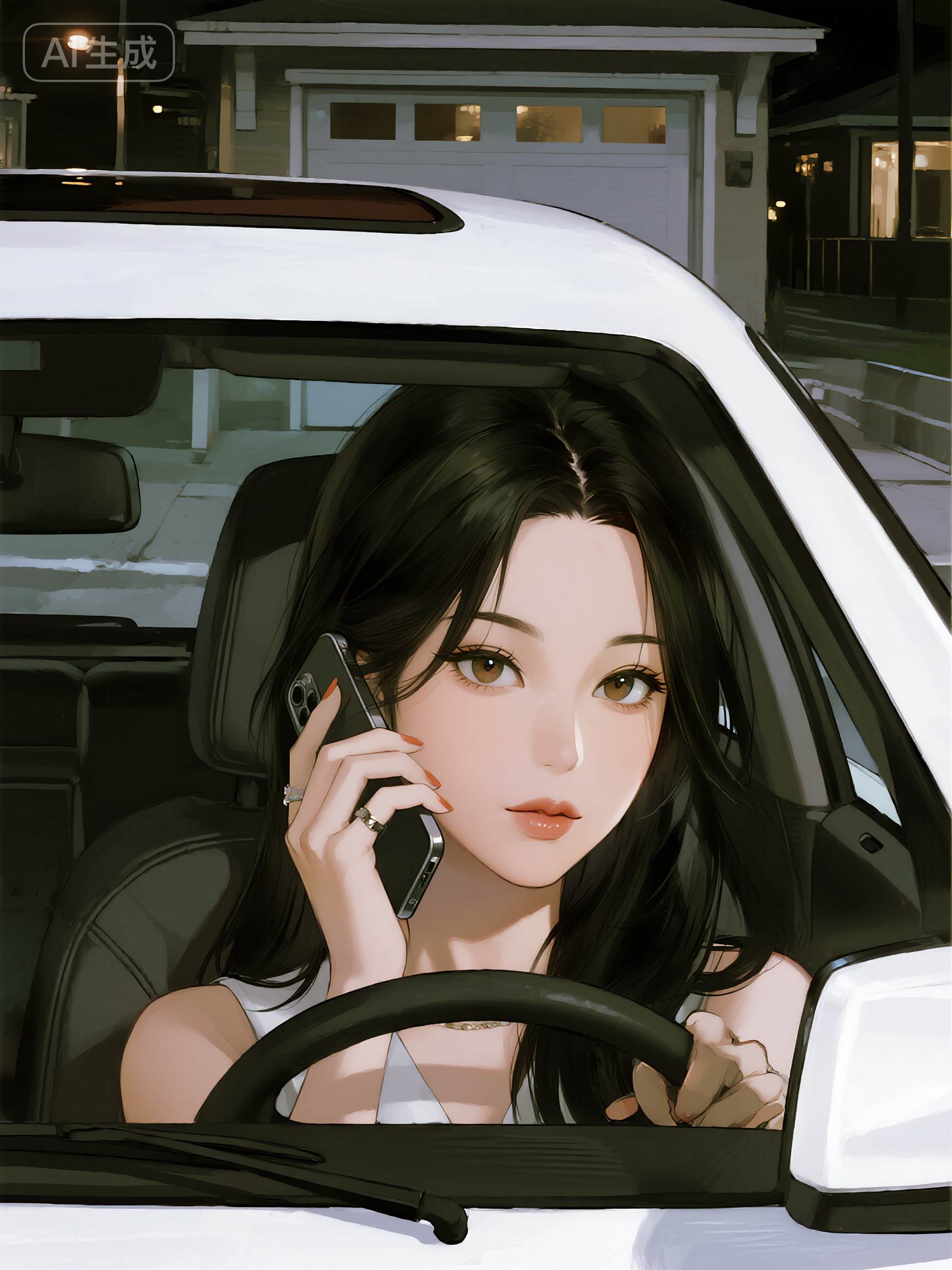 開啟自動駕駛后，我發現了老公第二個家