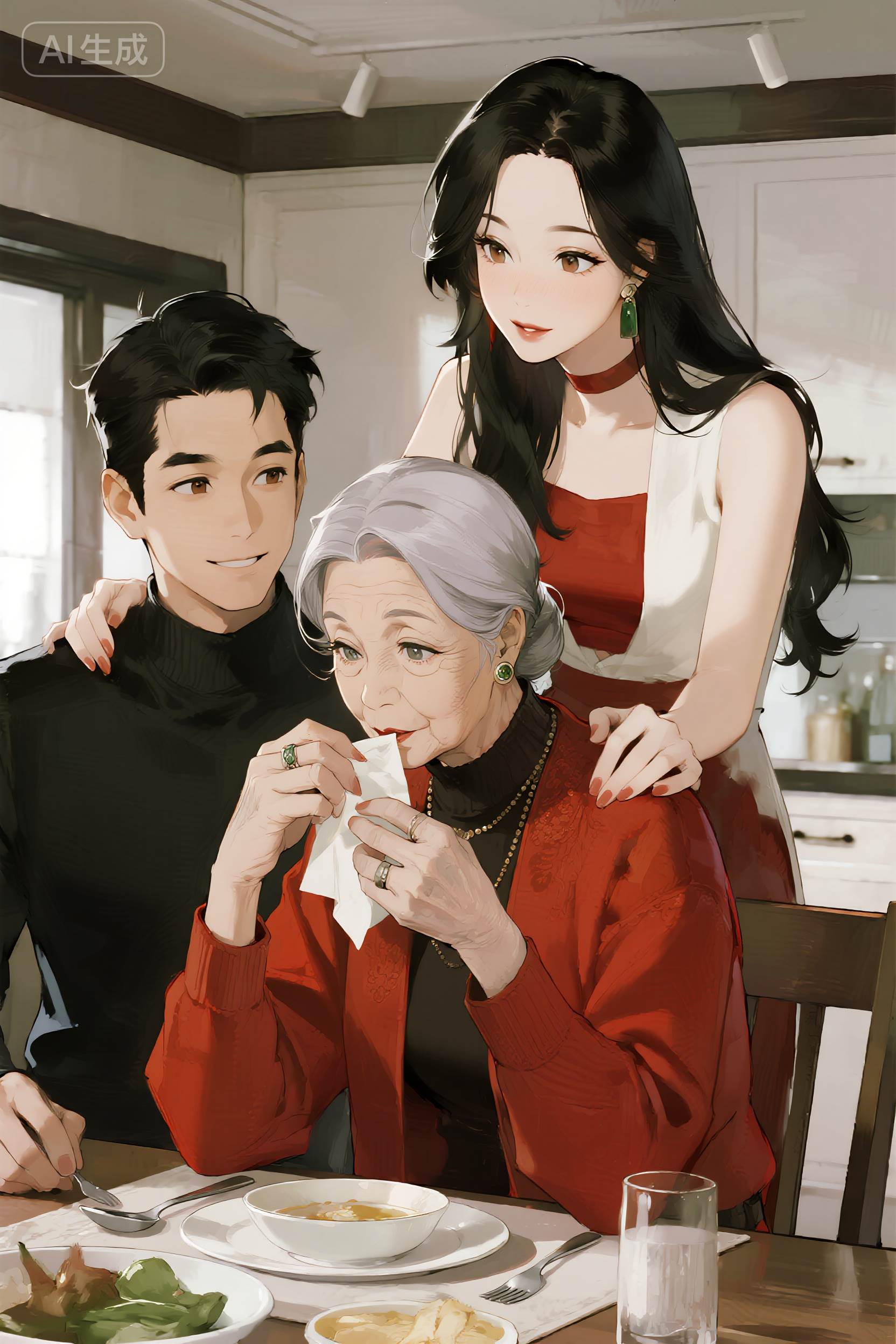 婆婆高齡懷孕，我祝她多子多福