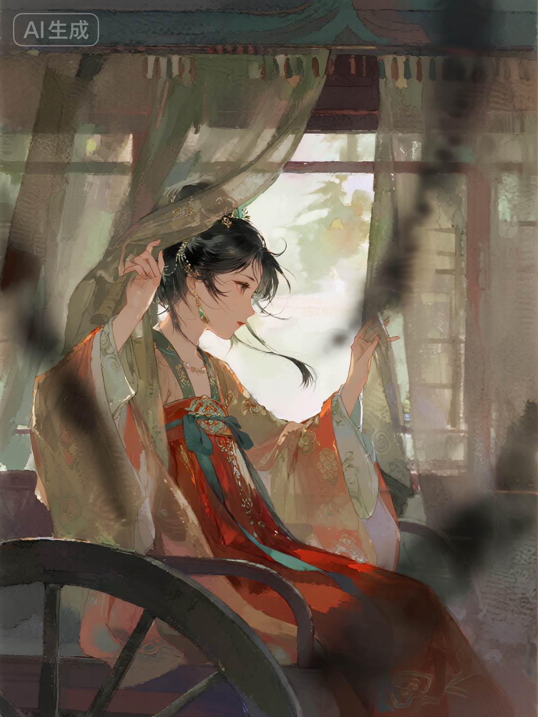 春風若有憐花意