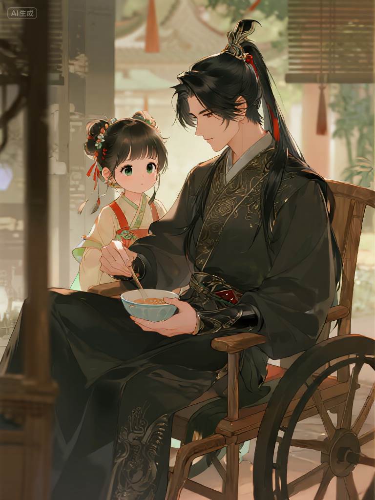 穿成殘疾反派的女兒后