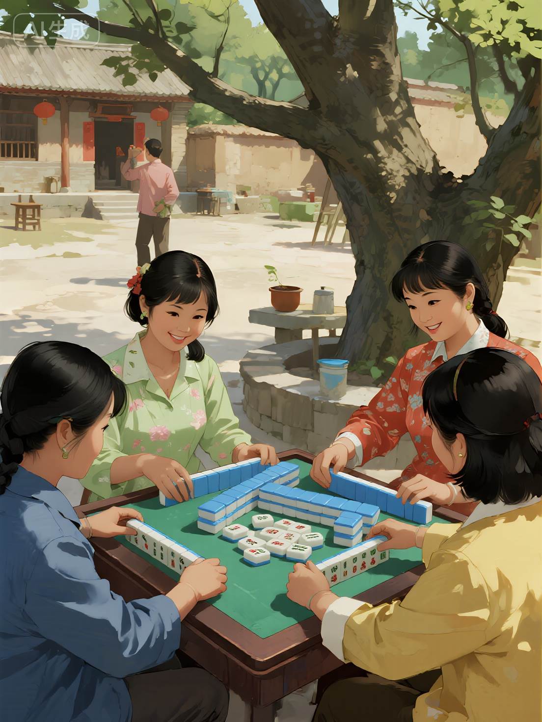 她的前夫，遍布五湖四海