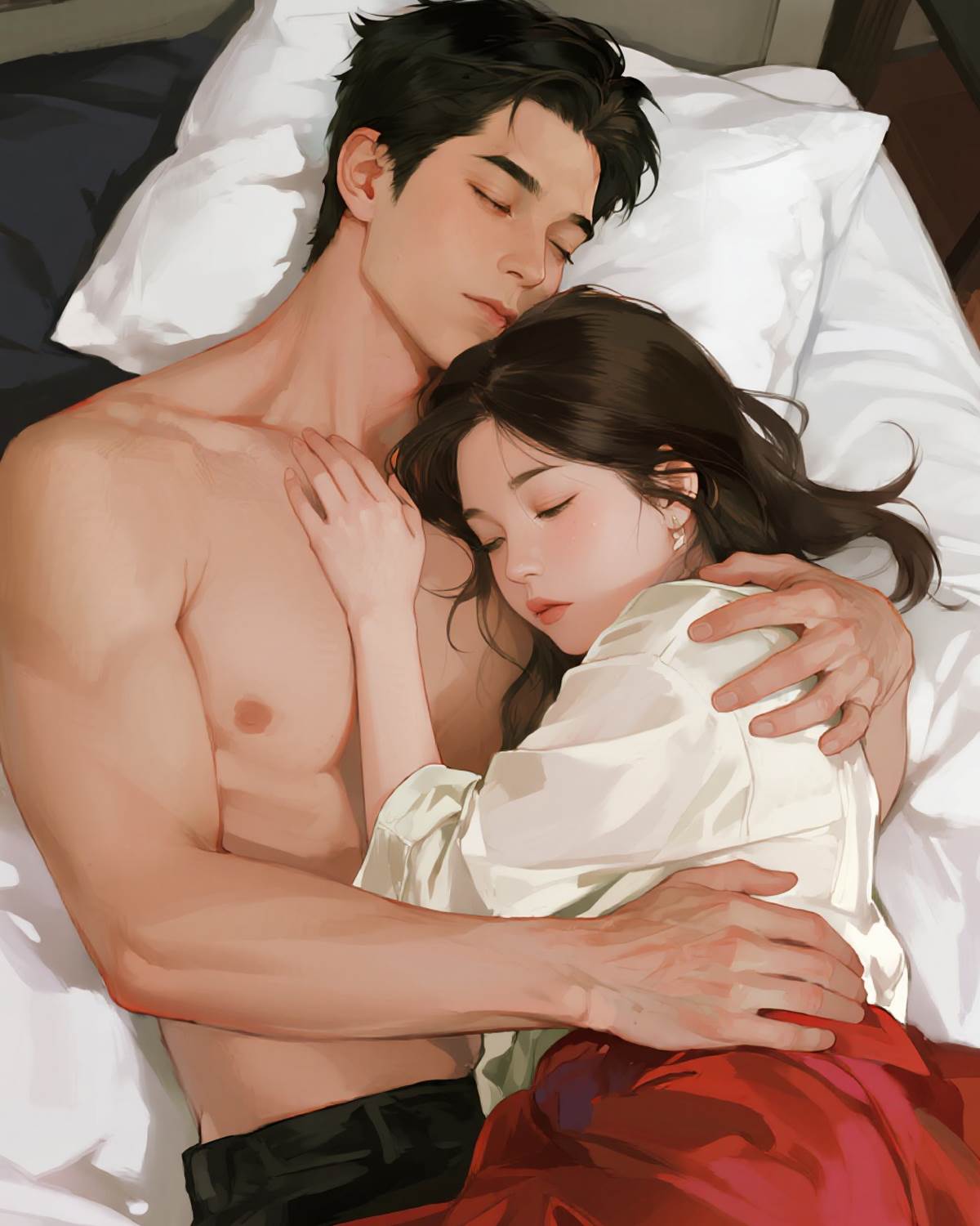 給失眠癥少爺當人形抱枕后