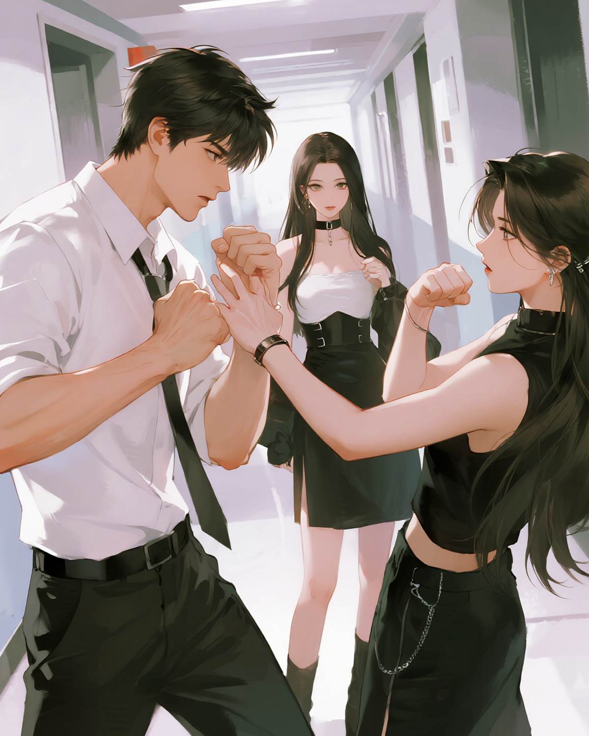 救命！男女主為我打起來啦！