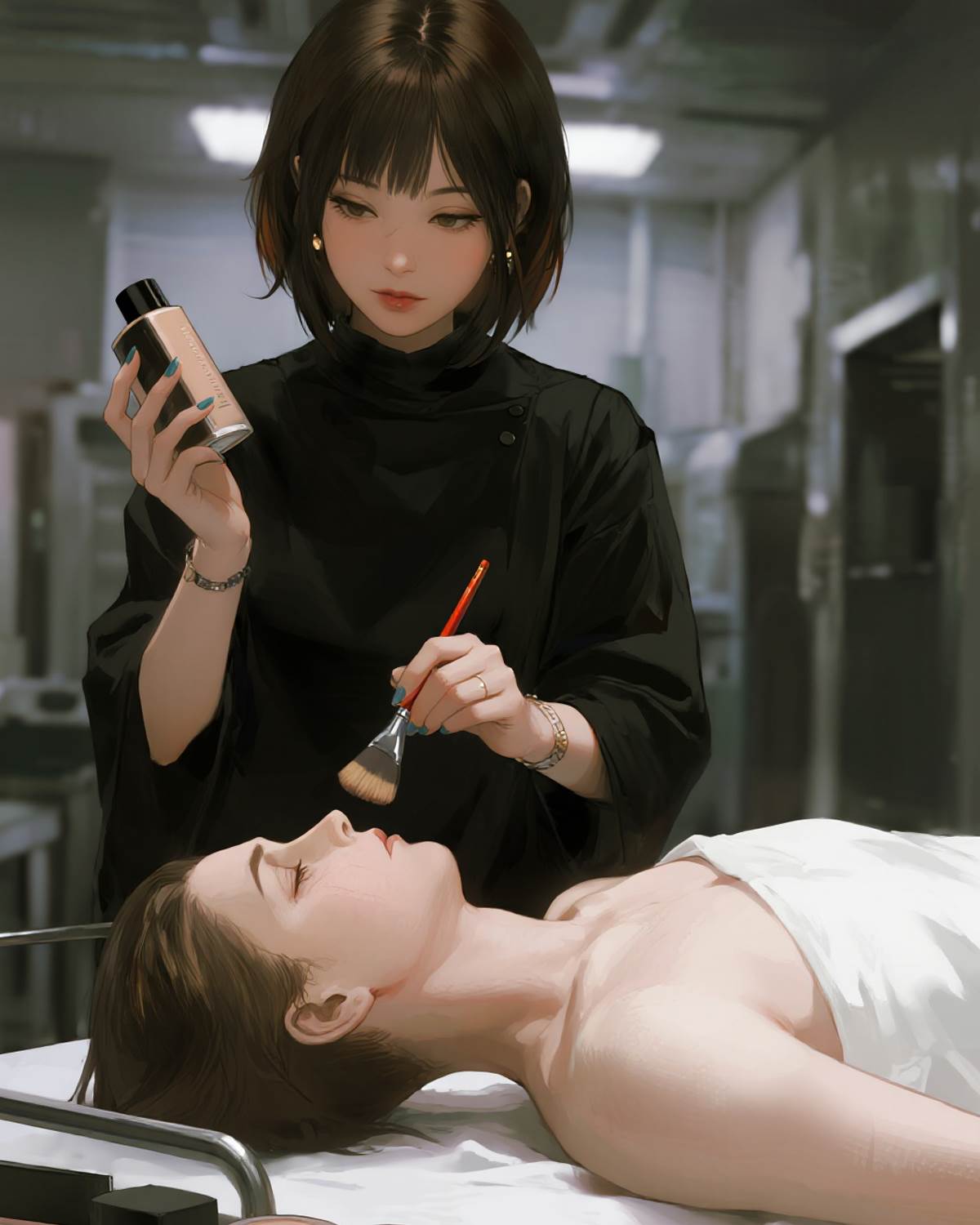 作為入驗師，客戶嫌我化的妝太濃